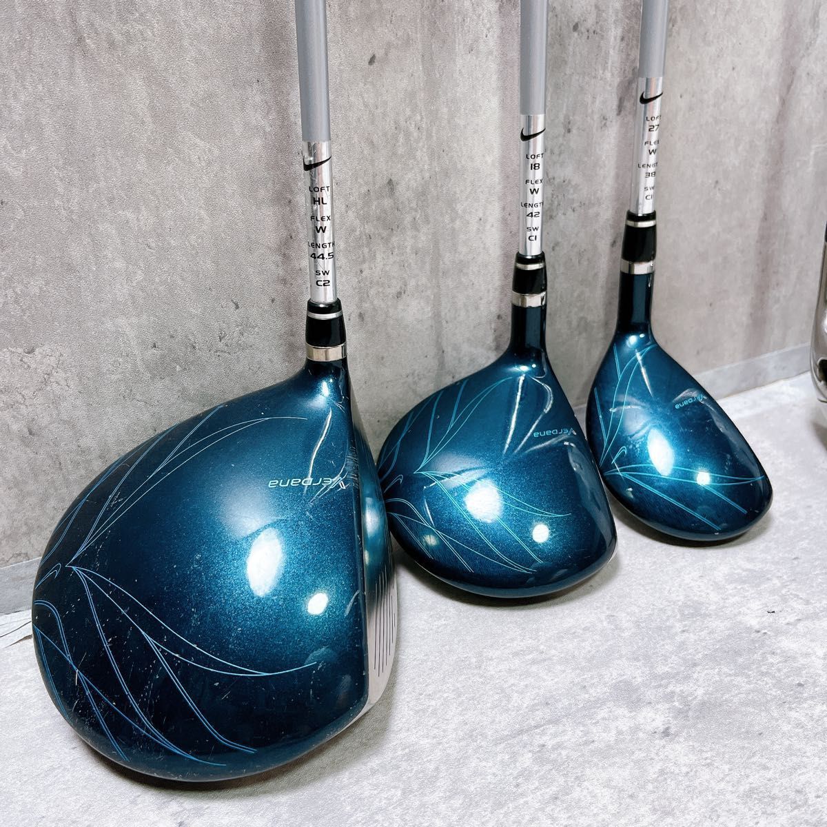 貴重な廃盤モデル NIKE ナイキ VERDANA バダーナ レディースゴルフ