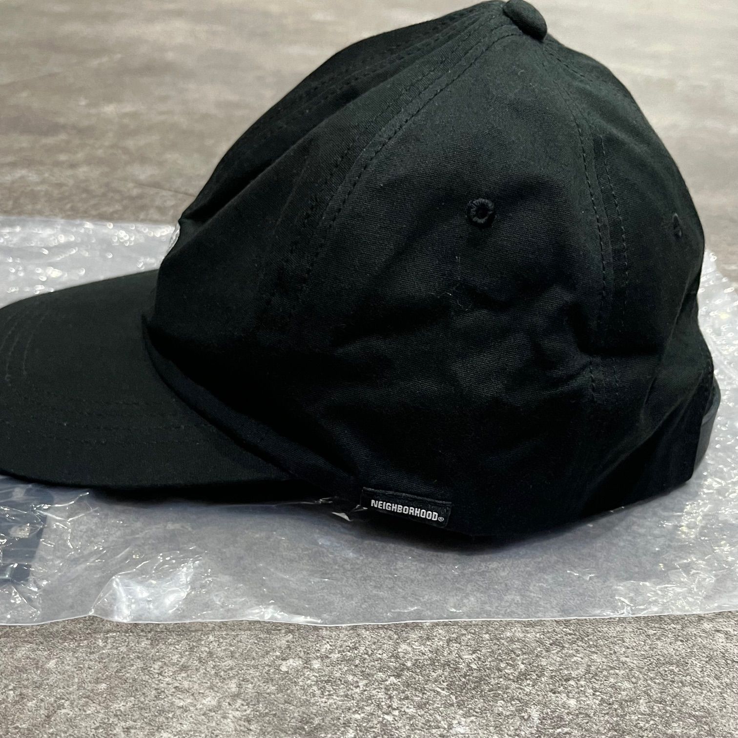 信頼 新品 キャップ ロゴ刺繡 CAP DAD MIL 23AW NEIGHBORHOOD 帽子