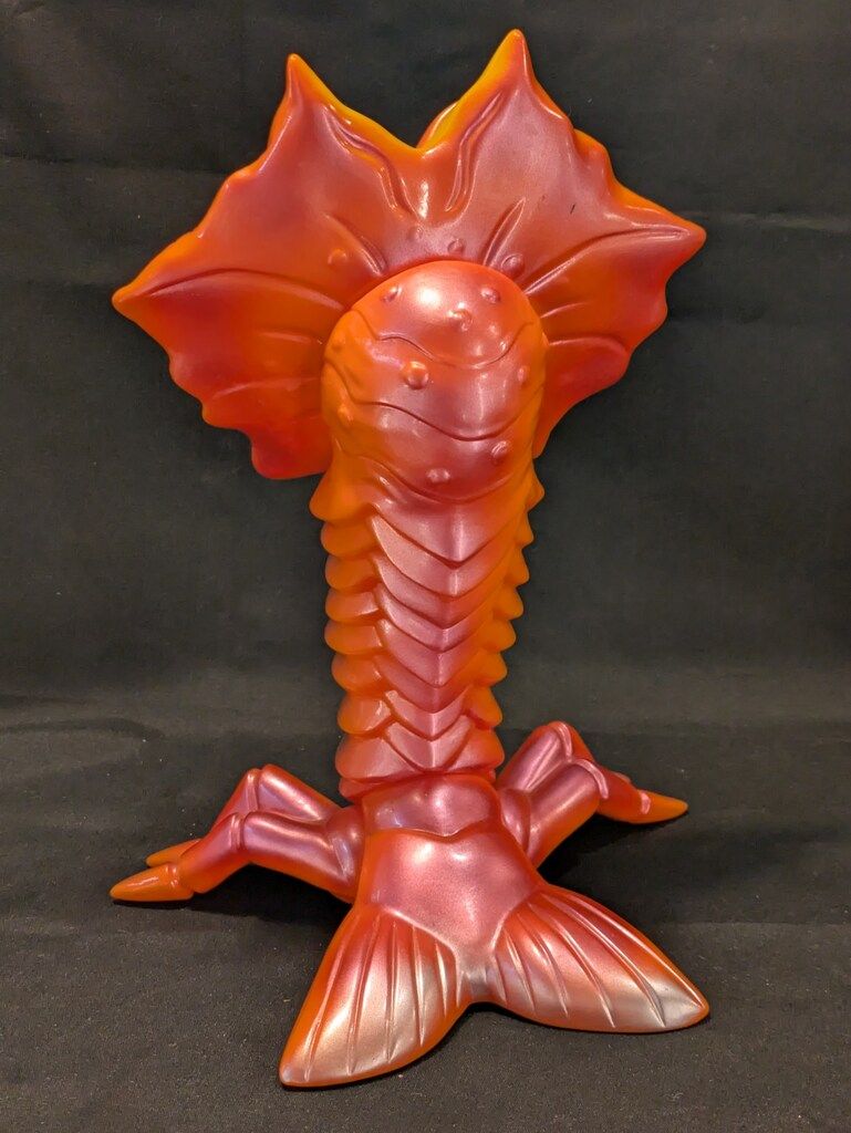 M1号 ビラ星人 M1号 M1号ウルトラシリーズ ビラ星人 オレンジ成型 黄銀 M1号 ビラ星人