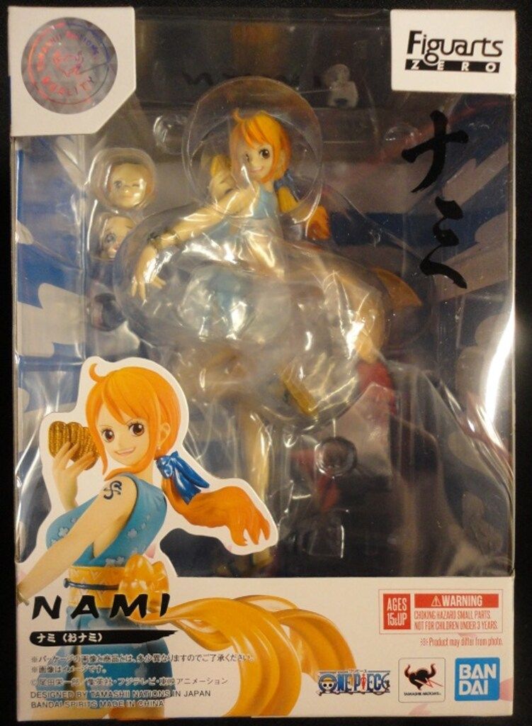 フィギュアーツZERO ONE PIECE ナミ(おナミ) 約140mm PVC&amp;ABS製 塗装済み完成品フィギュア Amazon | TAMASHII NATIONS フィギュアーツZERO ONE PIECE ナミ