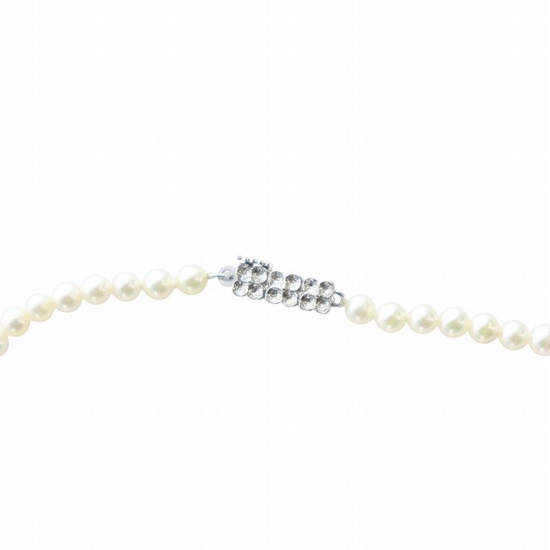 JAL機内販売 限定 MARUWA 養殖真珠ネックレス K18トップ　丸和 マルワ MARUWA JAL限定 ベビーパール 養殖真珠 ネックレス