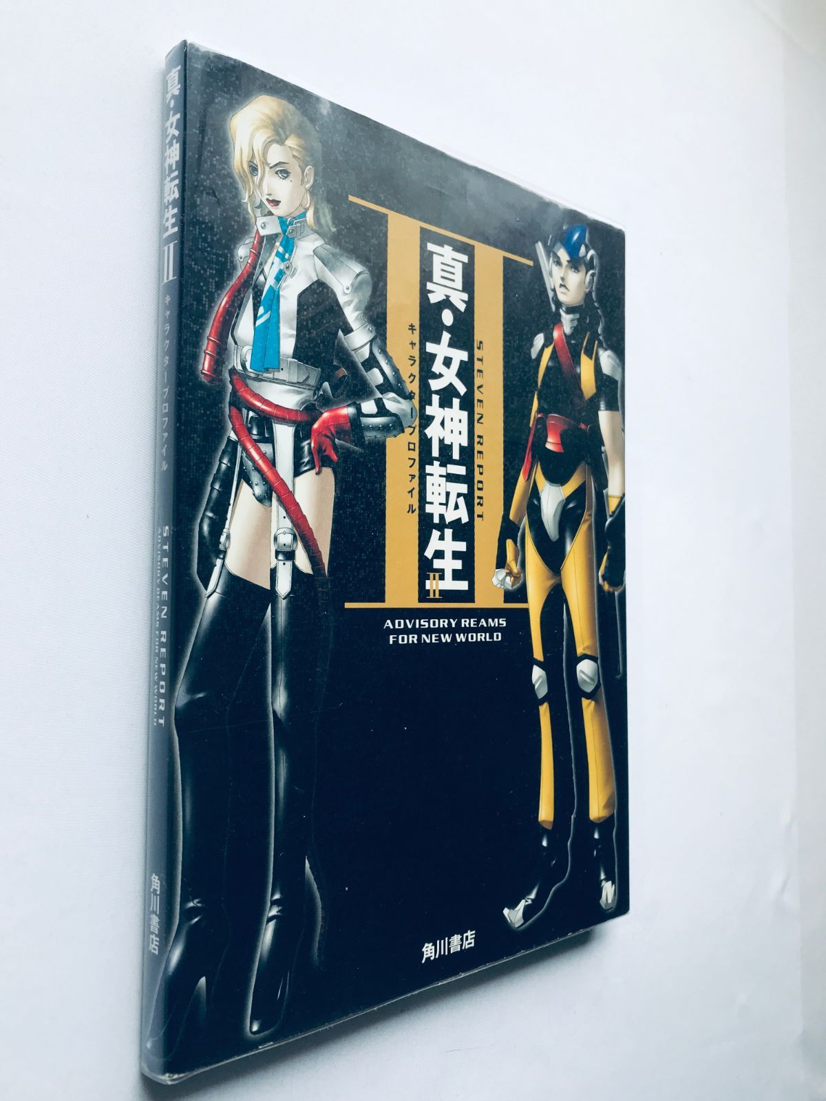 真・女神転生II 2 キャラクタープロファイル STEVEN REPORT PS Shin