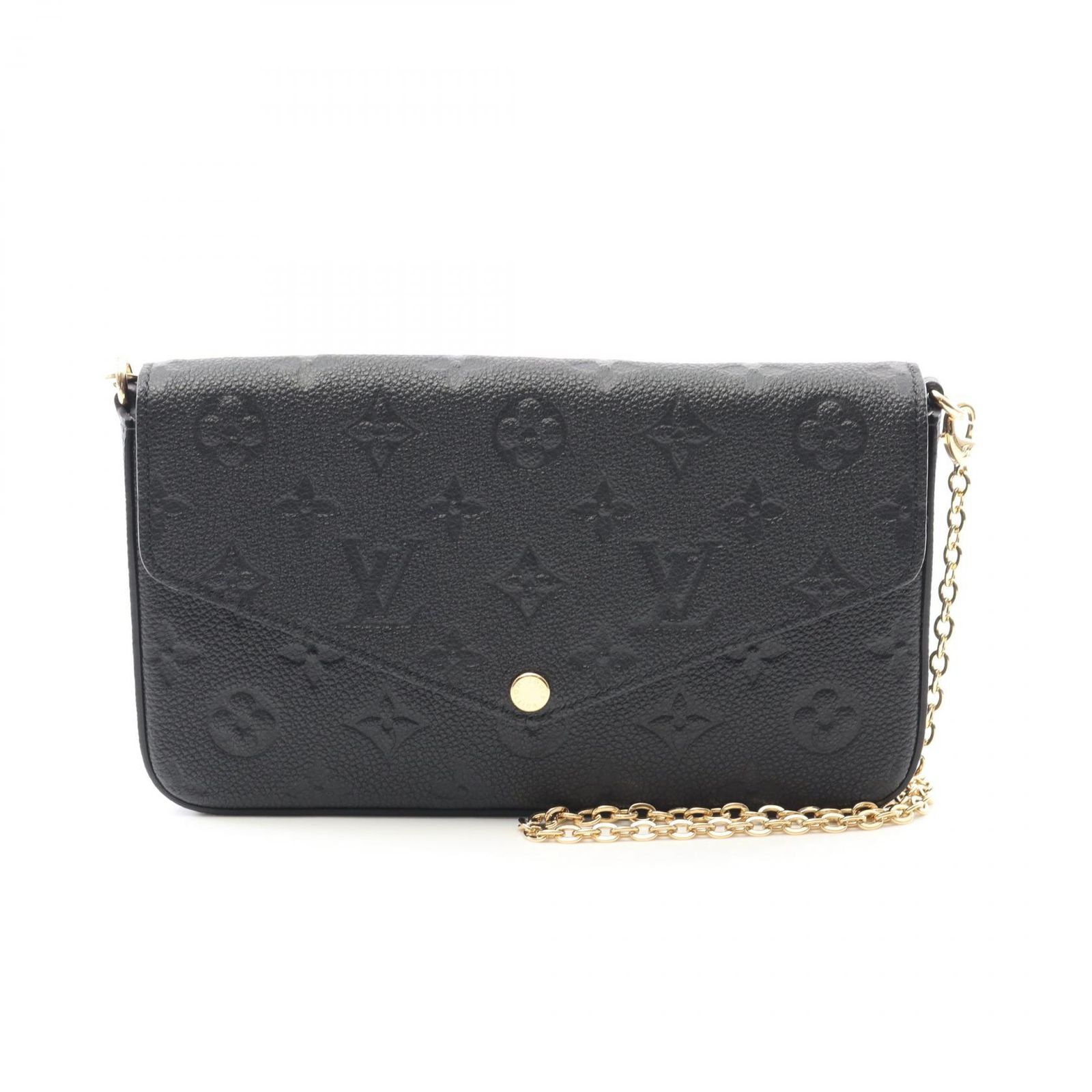 ルイ ヴィトン LOUIS VUITTON ショルダーバッグ ポシェット フェリシー M82477 ノワール レザー ポシェット フェリシー レディース Used A