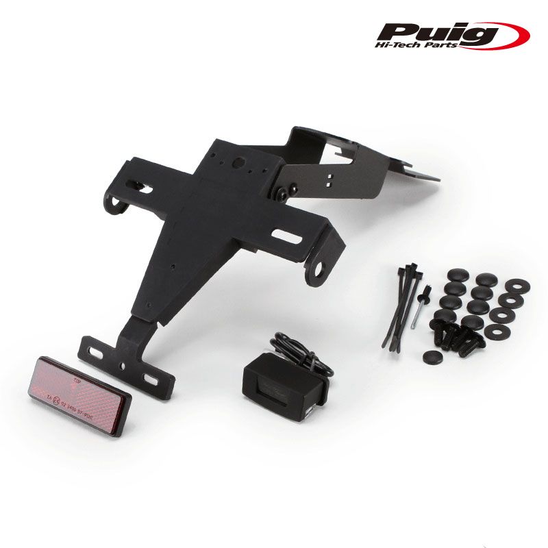 Puig 20535N LICENSE SUPPORTS Kawasaki ZX-10R (21-25) ZX-10RR
