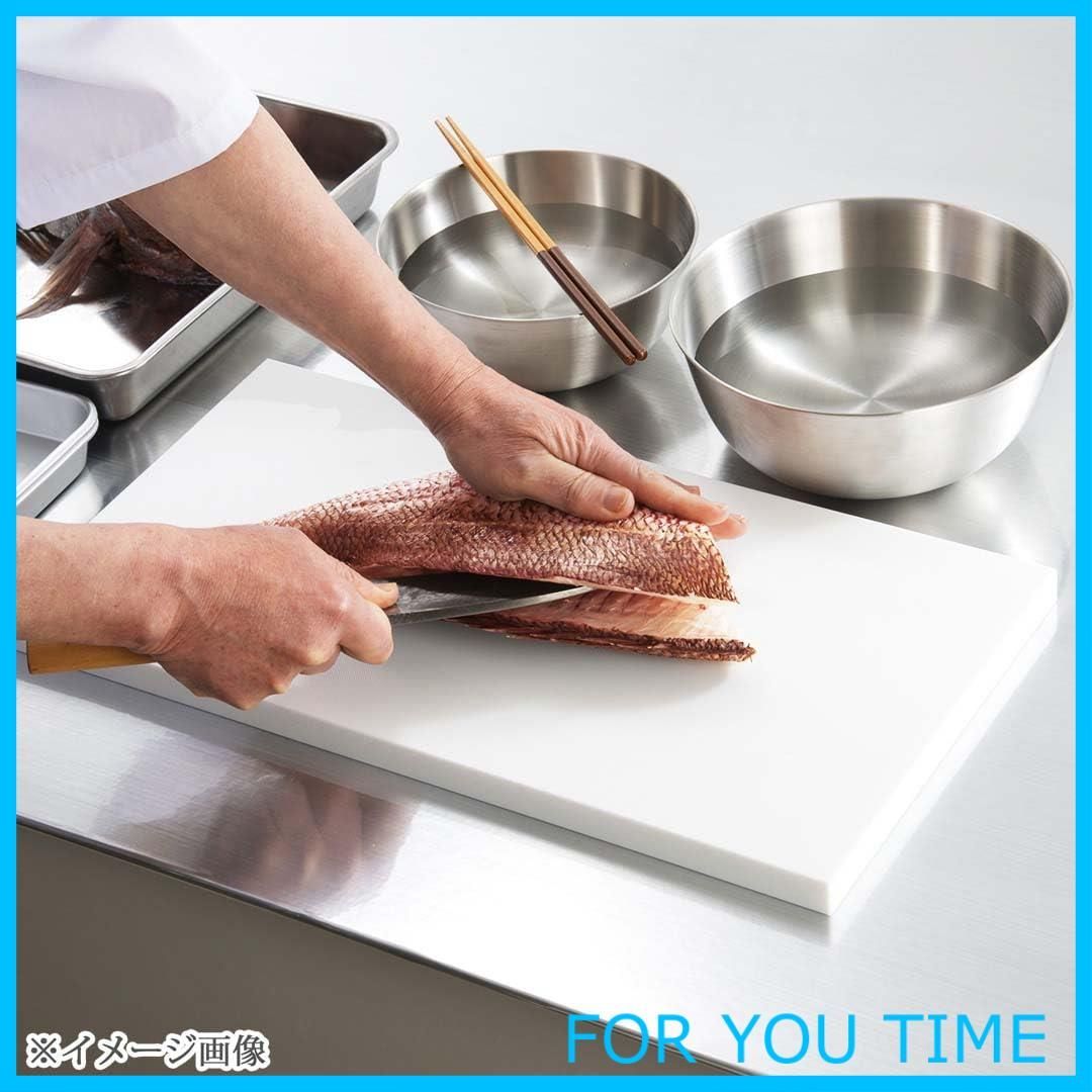 トンボ まな板 日本製 幅90×奥行36×高さ2cm 業務用 ホワイト 新輝合成