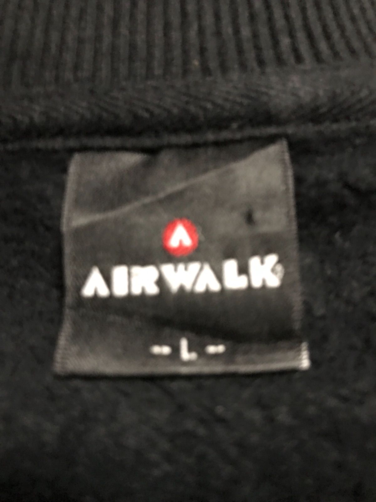 AIR WALKエアウォークジャージセットアップ上下セットLサイズ黒色