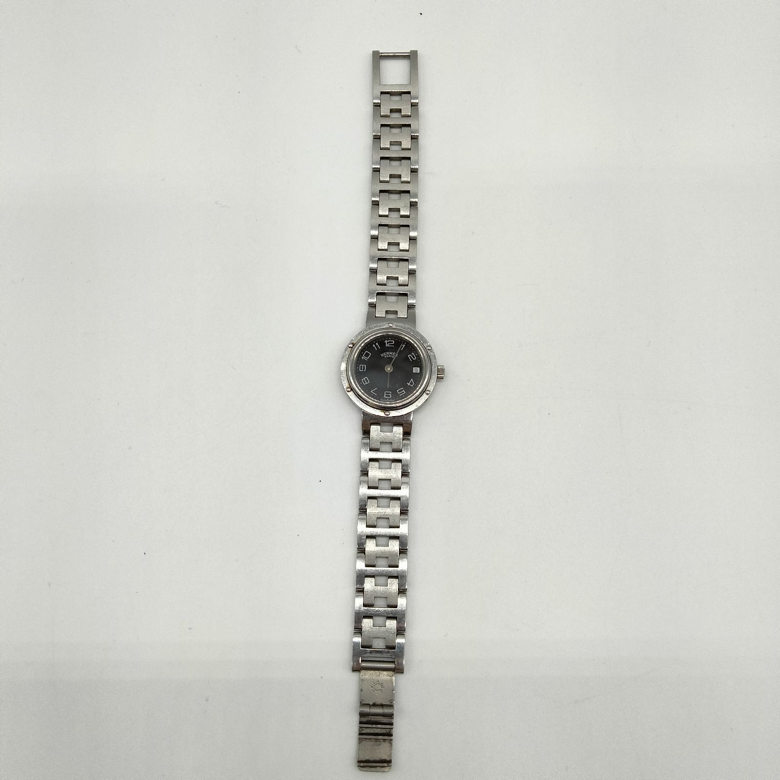 ✨️HERMES✨️エルメス クリッパー 黒文字盤 CL4.210 レディース 
