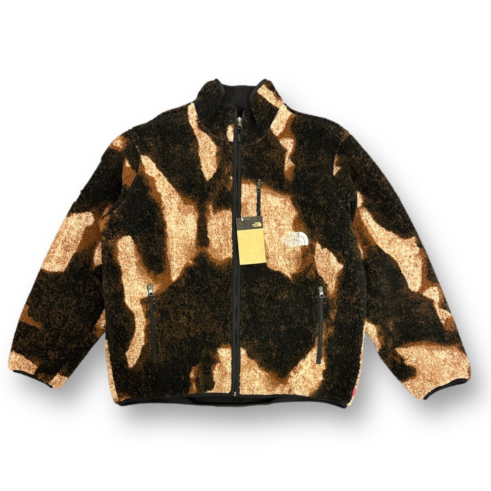 国内正規 Supreme 21AW The North Face Bleached Denim Print Fleece 