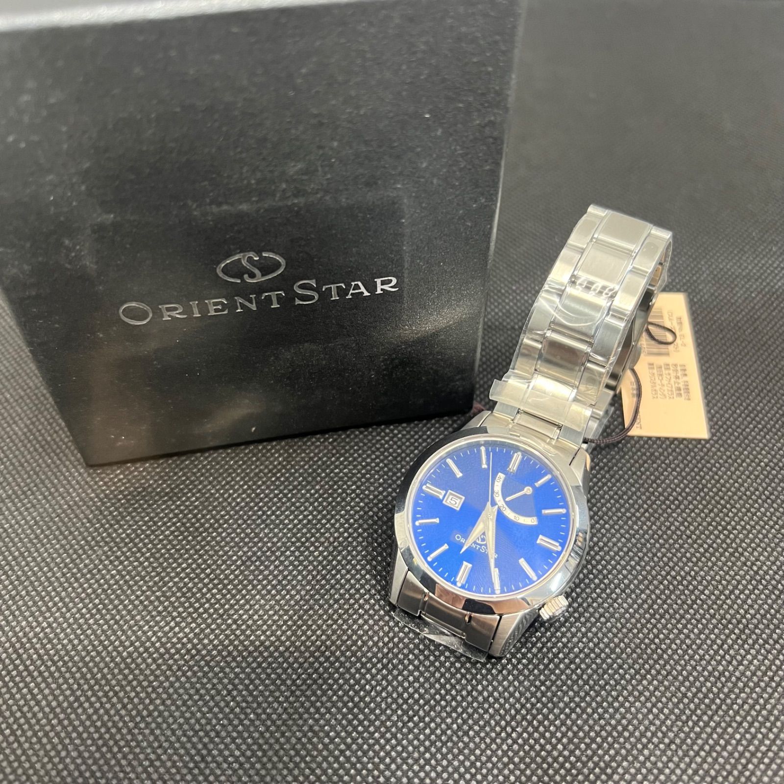 【保管品】ORIENT STAR オリエントスター EL00-C0 オリエントスター/オートマチック 自動巻き オートマチック ステンレススチール ラウンド カレンダー機能 パワーリザーブインジケーター 100M防