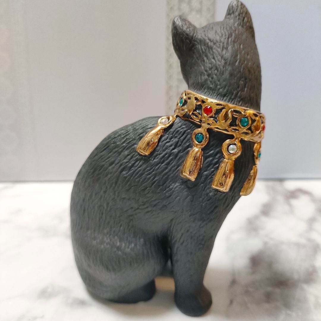 レノックス LENOX 大きなサイズ 陶器 置物 猫 ねこ キャット 24K