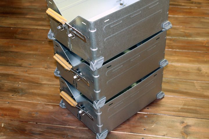 ★CHANODUG OUTDOOR★スタッキングアルミコンテナボックス★50L★ Amazon｜CHANODUG OUTDOOR スタッキング アルミ コンテナボックス 50L