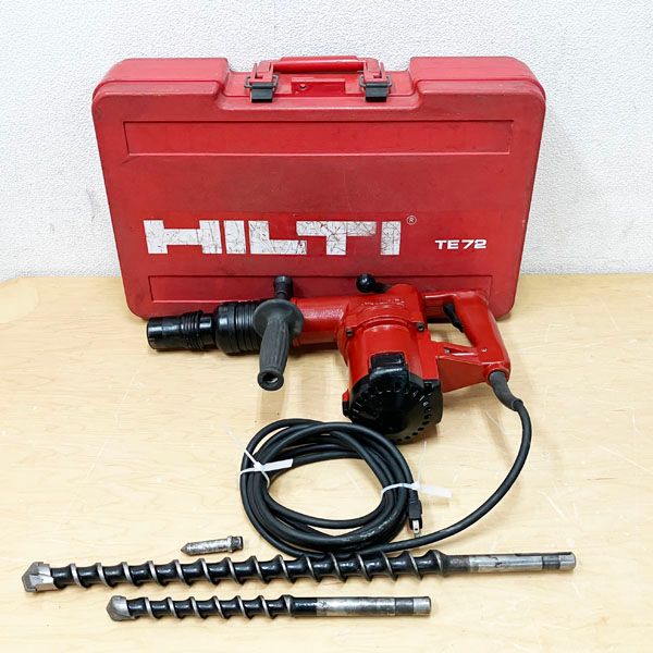 ヒルティ ヒルティ/HILTI ロータリーハンマドリル TE72 ハンマードリル 100V 電動斫り はつり TE72 - メルカリ