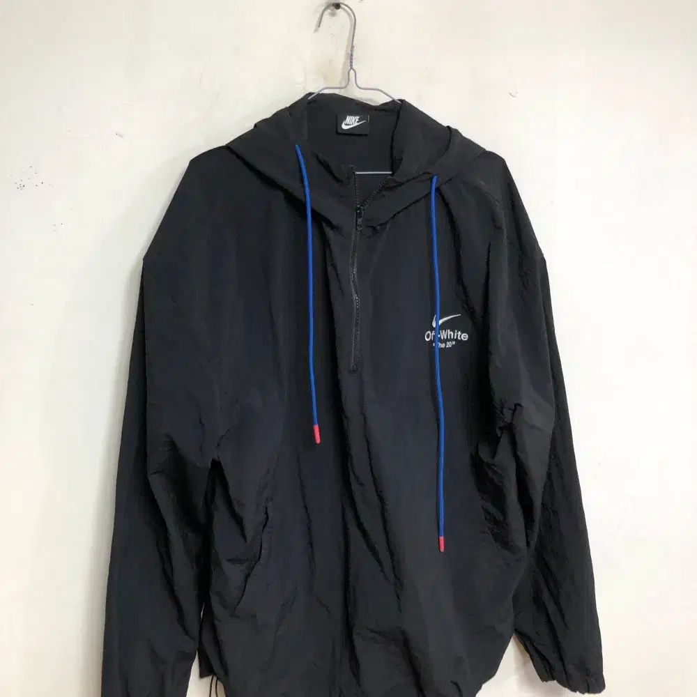 ナイキ x Off-White メンズアノラック NIKE - 新品 ナイキ x オフホワイト メンズ アノラック ブラック