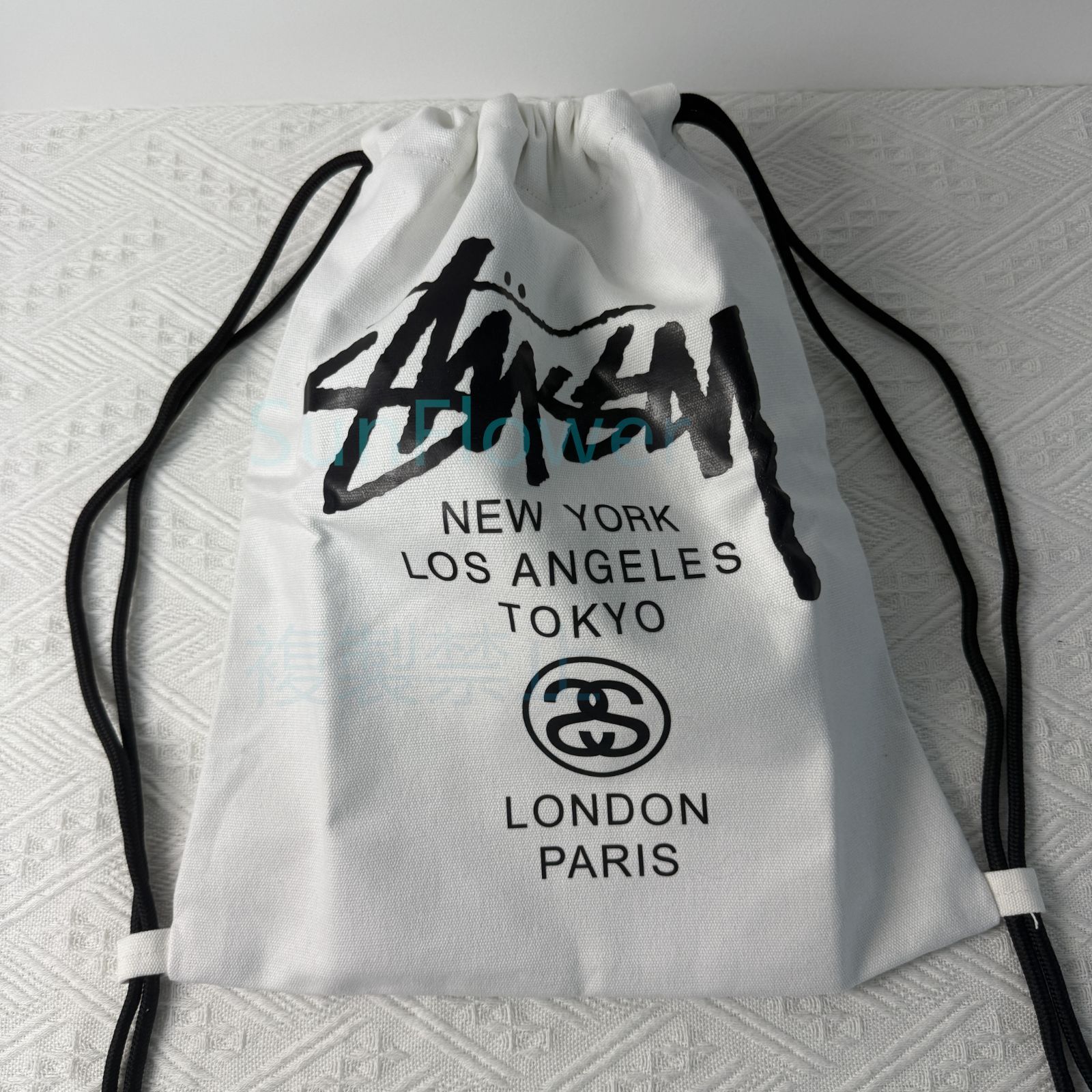 Stussy ステューシー ユニセックス 大容量 キャンバス リュック