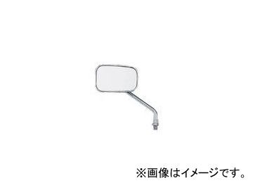 2輪 POSH Faith MP31キャスティングミラー(ベーシックスクエア) ロングシャフト140mm 右 10mm(正ネジ) 001771