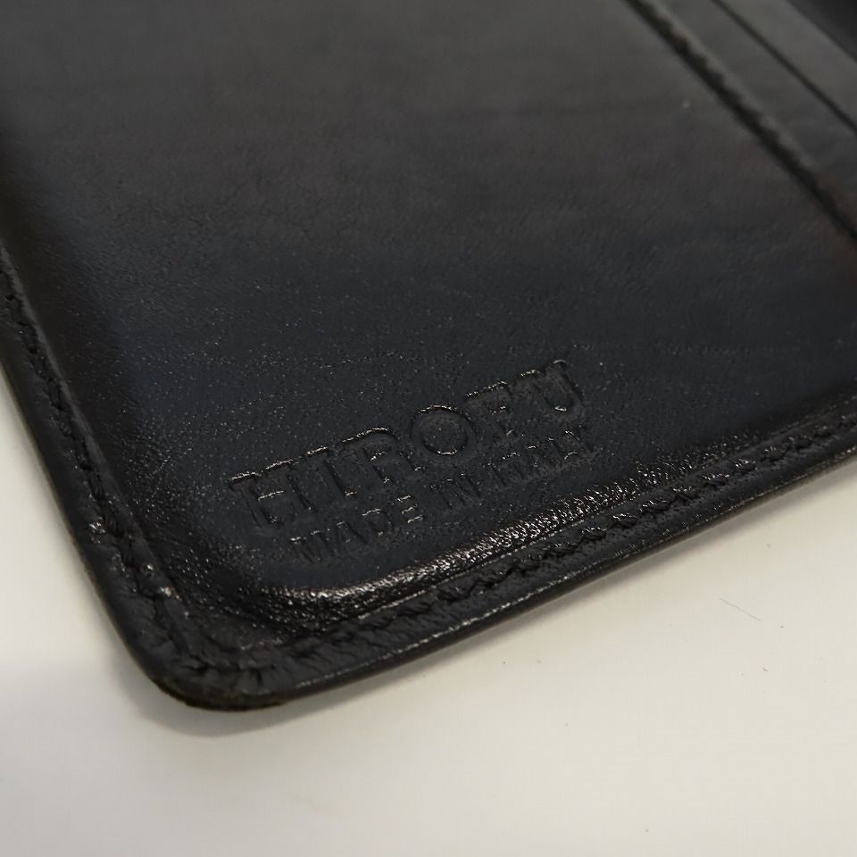 ヒロフ HIROFU レザー 長財布 ロングウォレット ブラック系 792146 - メルカリ