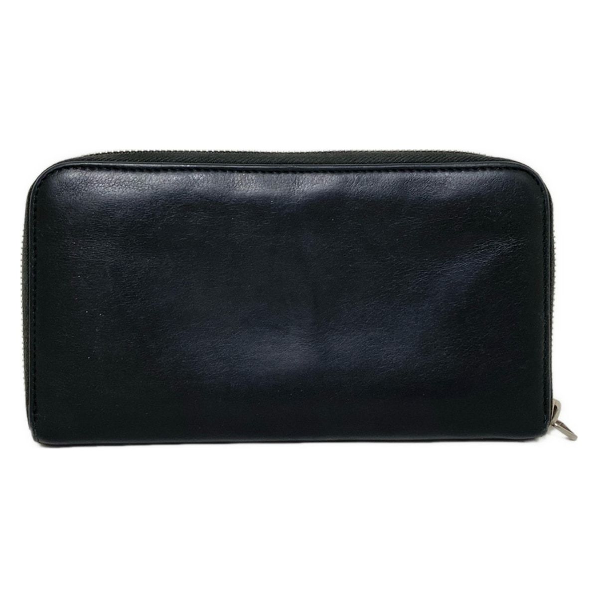 黒×白 ラウンドファスナー