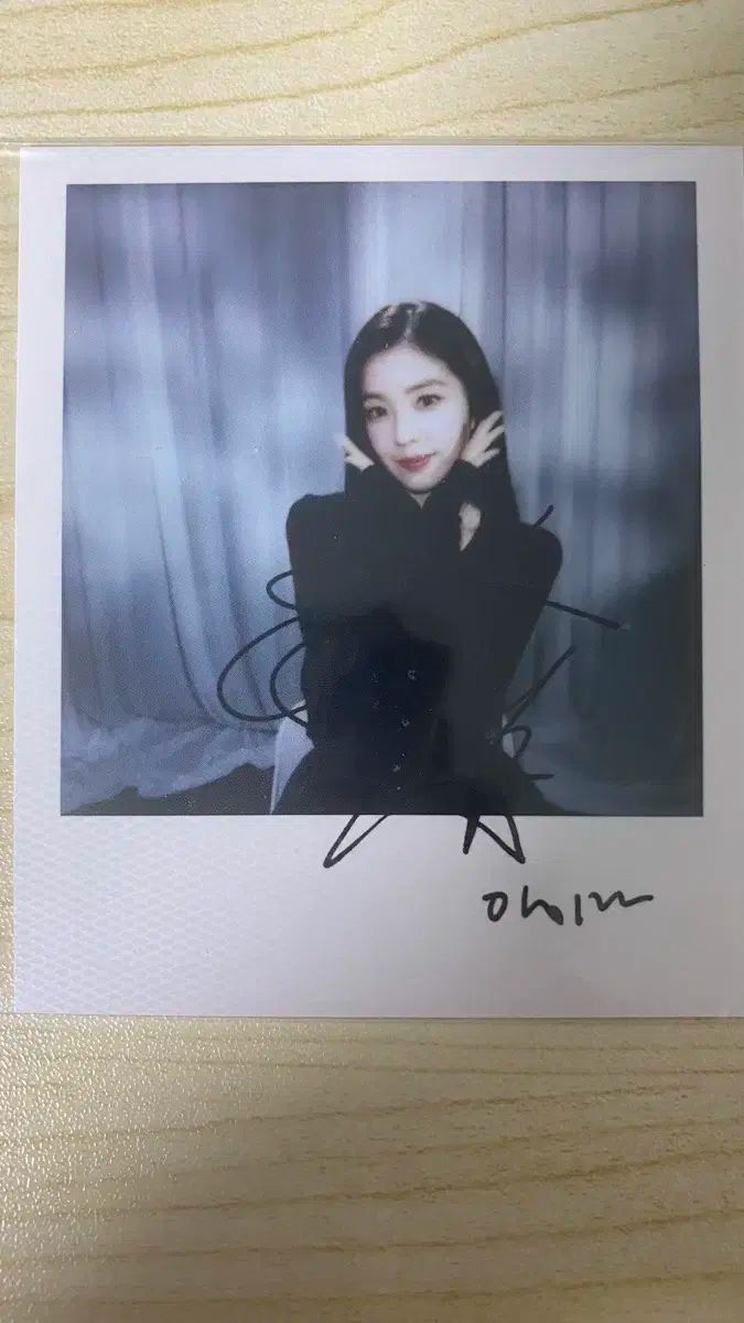 アイリーン(IRENE) サイン チェキ ポラロイド RedVelvet TILT