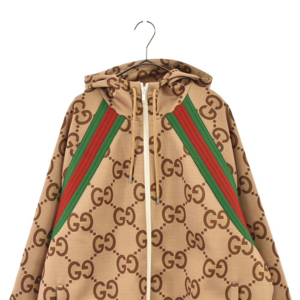 GUCCI (グッチ) 22SS Jumbo GG ジャンボ ジップアップ