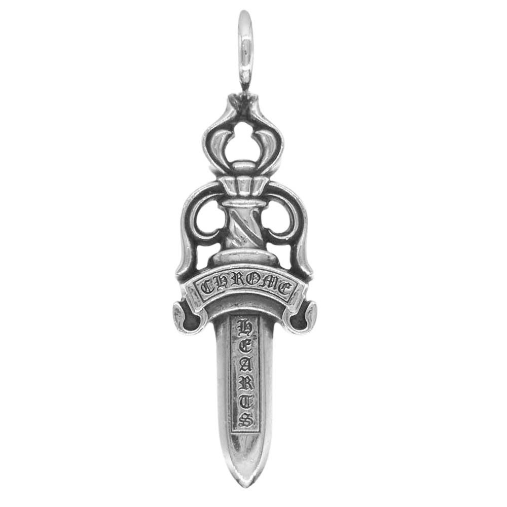 CHROME HEARTS クロムハーツ 原本無 DOUBLE DAGGER ダブルダガー ペンダントトップ シルバー シルバー系