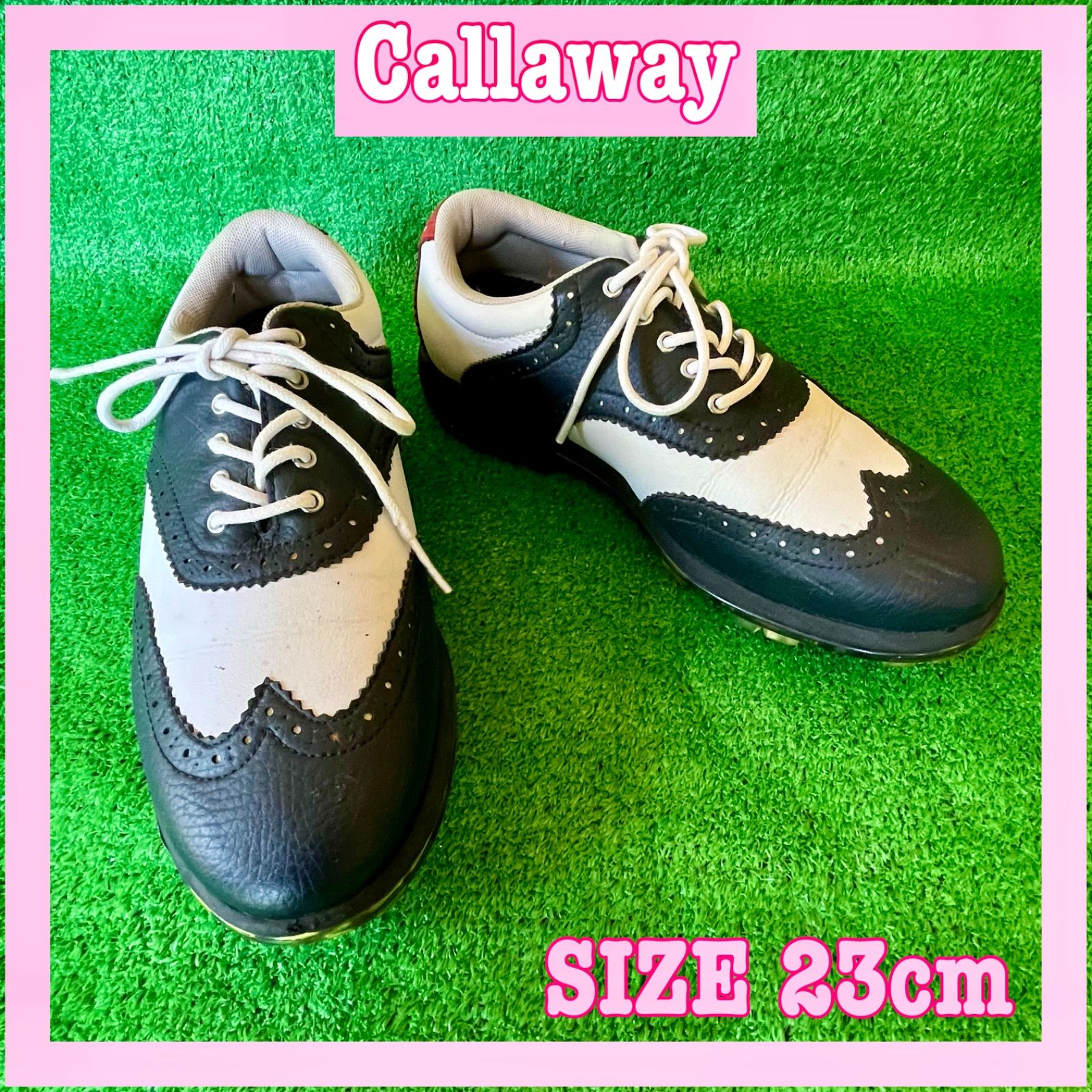 【新品】キャロウェイ Callaway ゴルフシューズ レディース 23cm Callaway (キャロウェイ) ゴルフシューズ レディース SIZE 23cm
