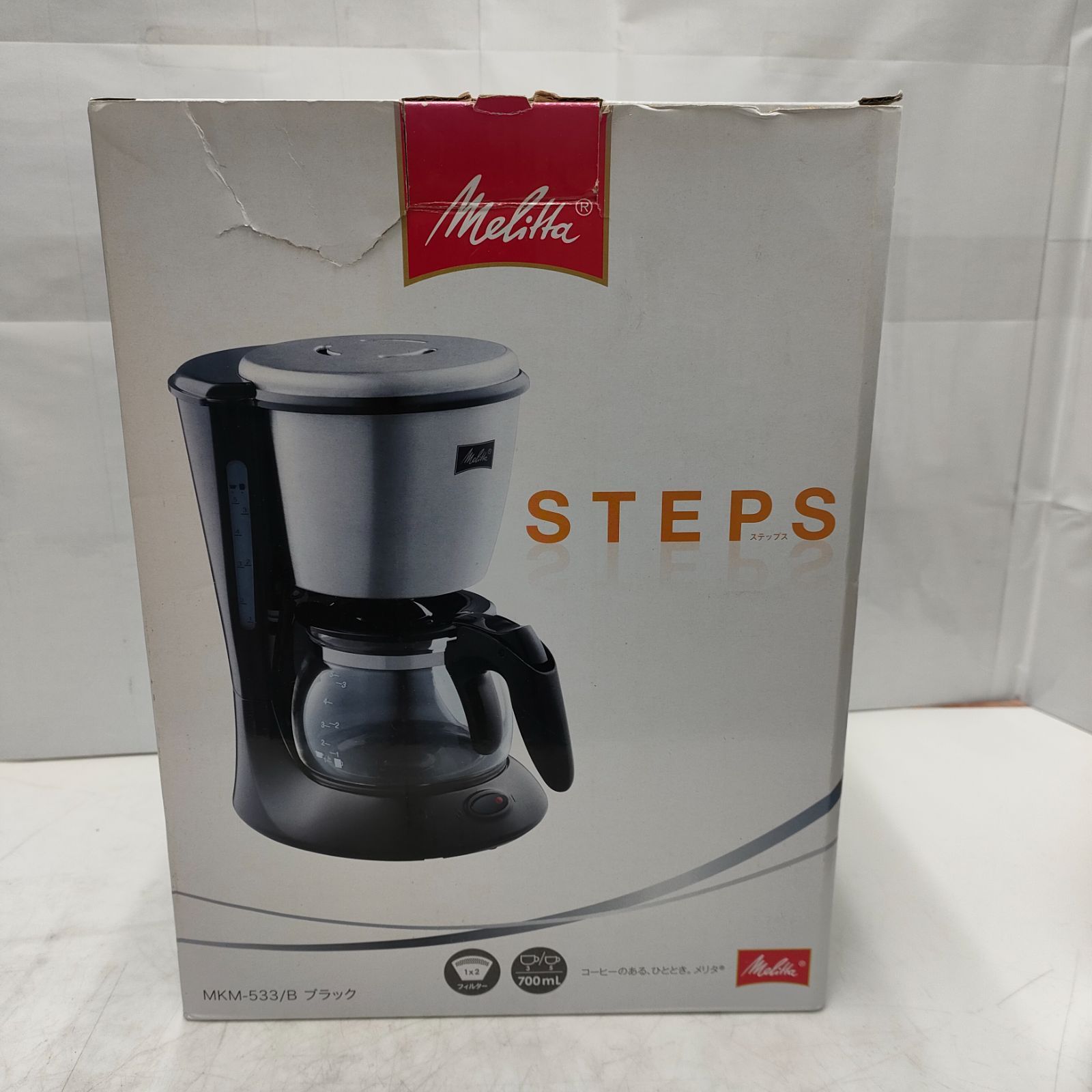 ◇ Melitta(メリタ) コーヒーメーカー 未使用品 MKM-533/B