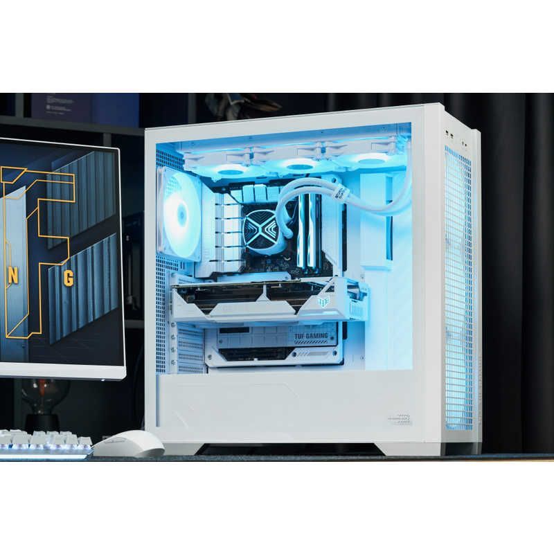 未開封 ASUS エイスース PCケース GT302|ARGB|FANS|WHT ♥ 送料無料 VETTDRUCK_DE
