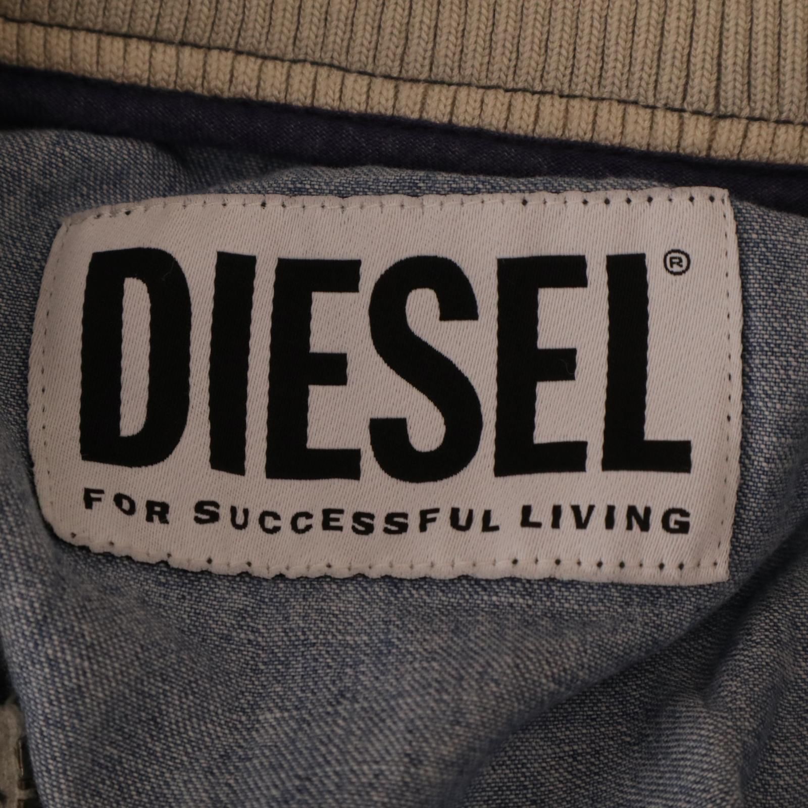 DIESEL ディーゼル 22SS インディゴ D-SCHUT-FS 再構築 デニムボンバー