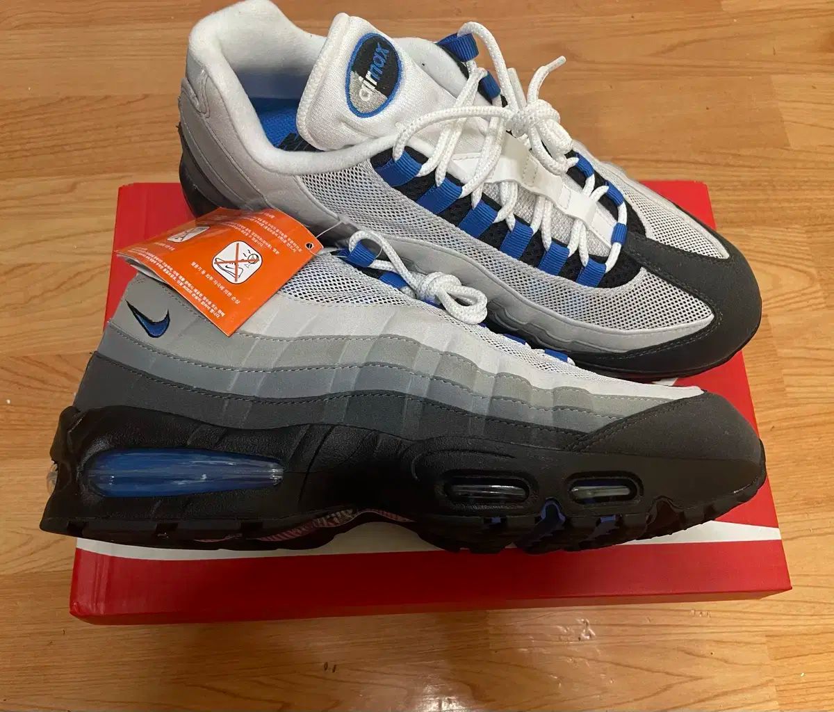 285 NIKE(ナイキ) エアマックス 95 OG クールグレー ブルース