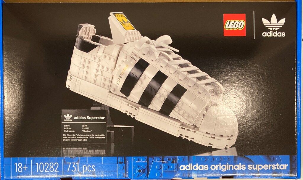 LEGO ADIDAS ORIGINALS SUPERSTAR 10282