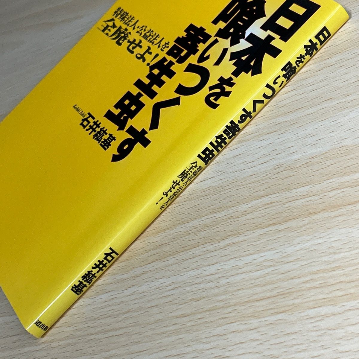 日本が自滅する日 石井紘基