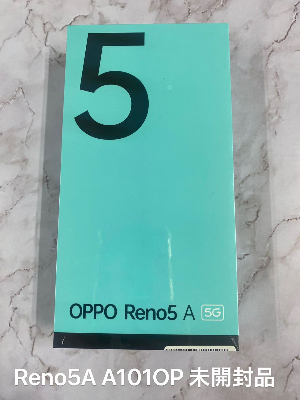 OPPO Reno5a シルバーブラック ワイモバイル版 新品未開封スマートフォン本体