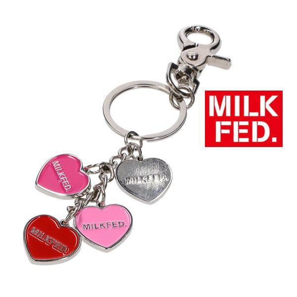 キーホルダー ミルクフェド キーリング milkfed MILKFED HEARTS