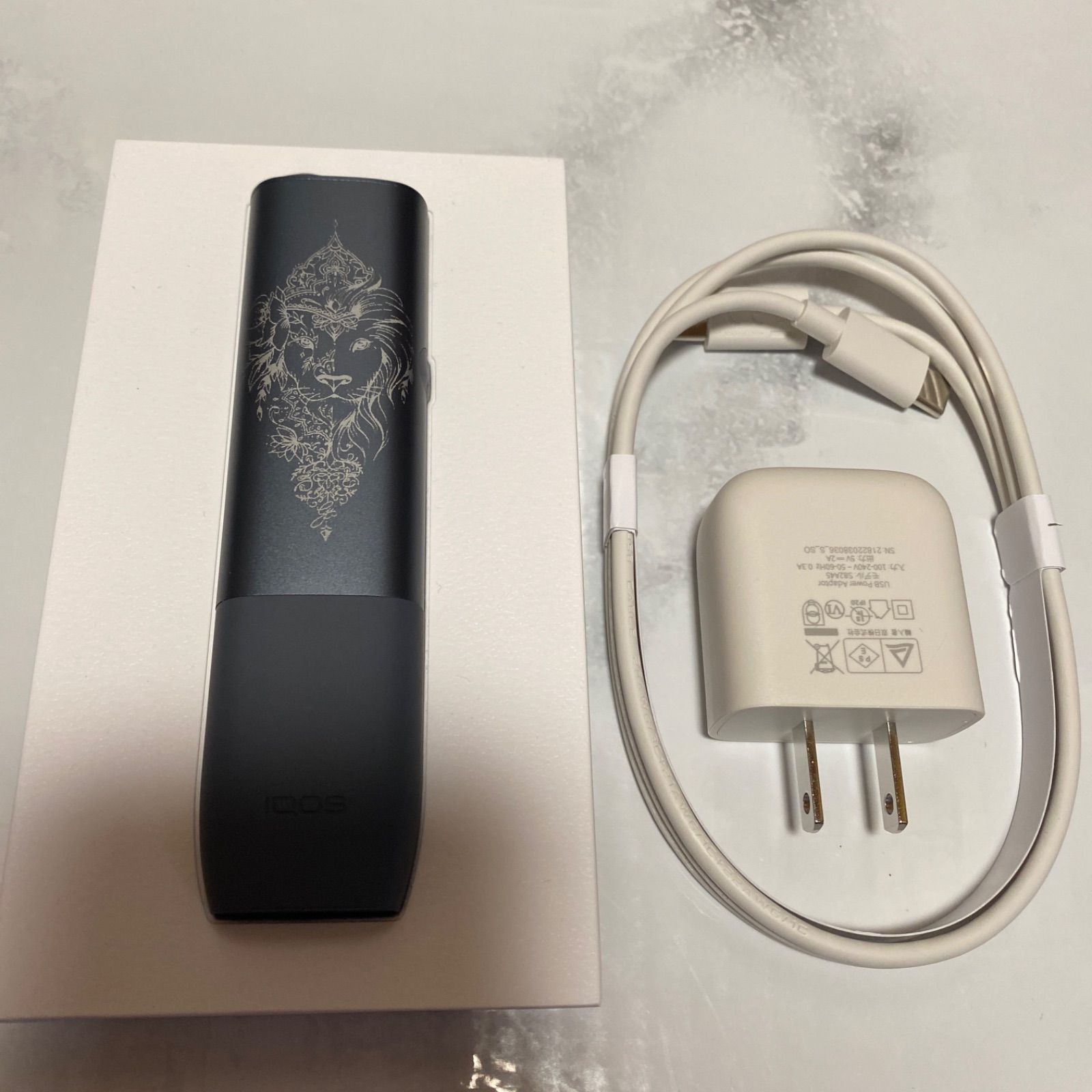 iQOS ILUMA ONE アイコス イルマ ワン レーザー加工 ライオン ...