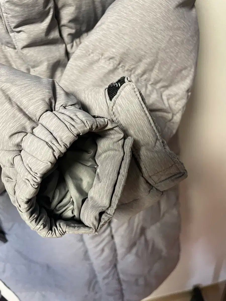 Balance ニュー ンス キッズ グレー ダウン ダウンジャケット ロング丈 130