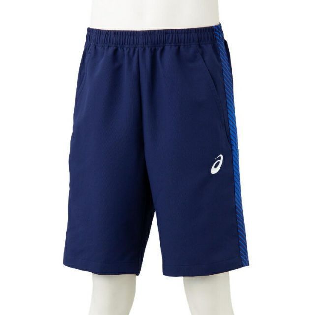 asics アシックス CROSS HALF PANT PEACOAT 3XL 2031C003 400 | スポーツ メンズ 3XL 服 衣料 衣料品ウェア ボトムス ズボンパンツ ハーフパンツ クロスパンツ 吸汗速乾 ポリエステル100%