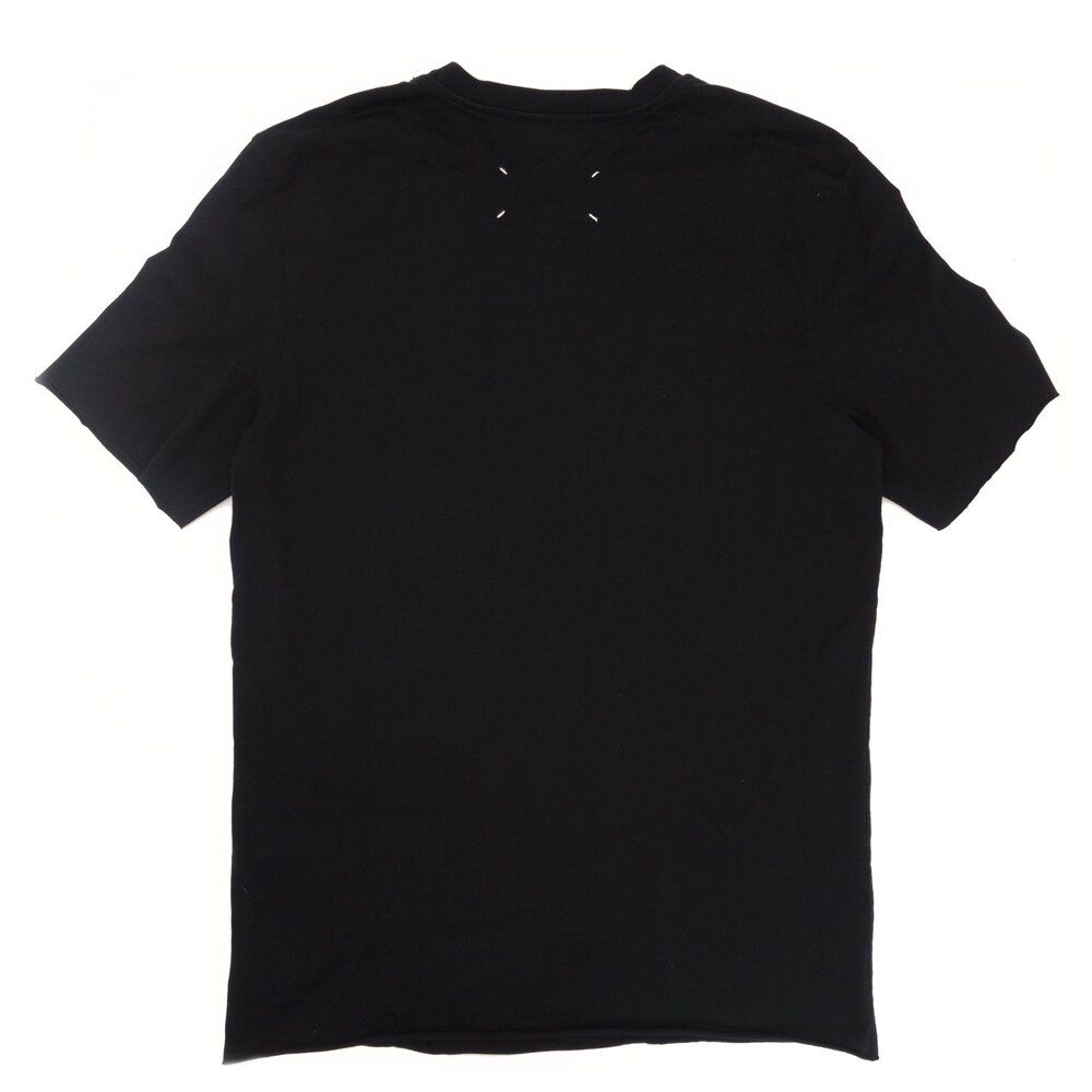 メゾンマルジェラ Maison Margiela アトリエ 75011 Tシャツ メンズ ブラック サイズ 48 Mサイズ 黒 7-9-679