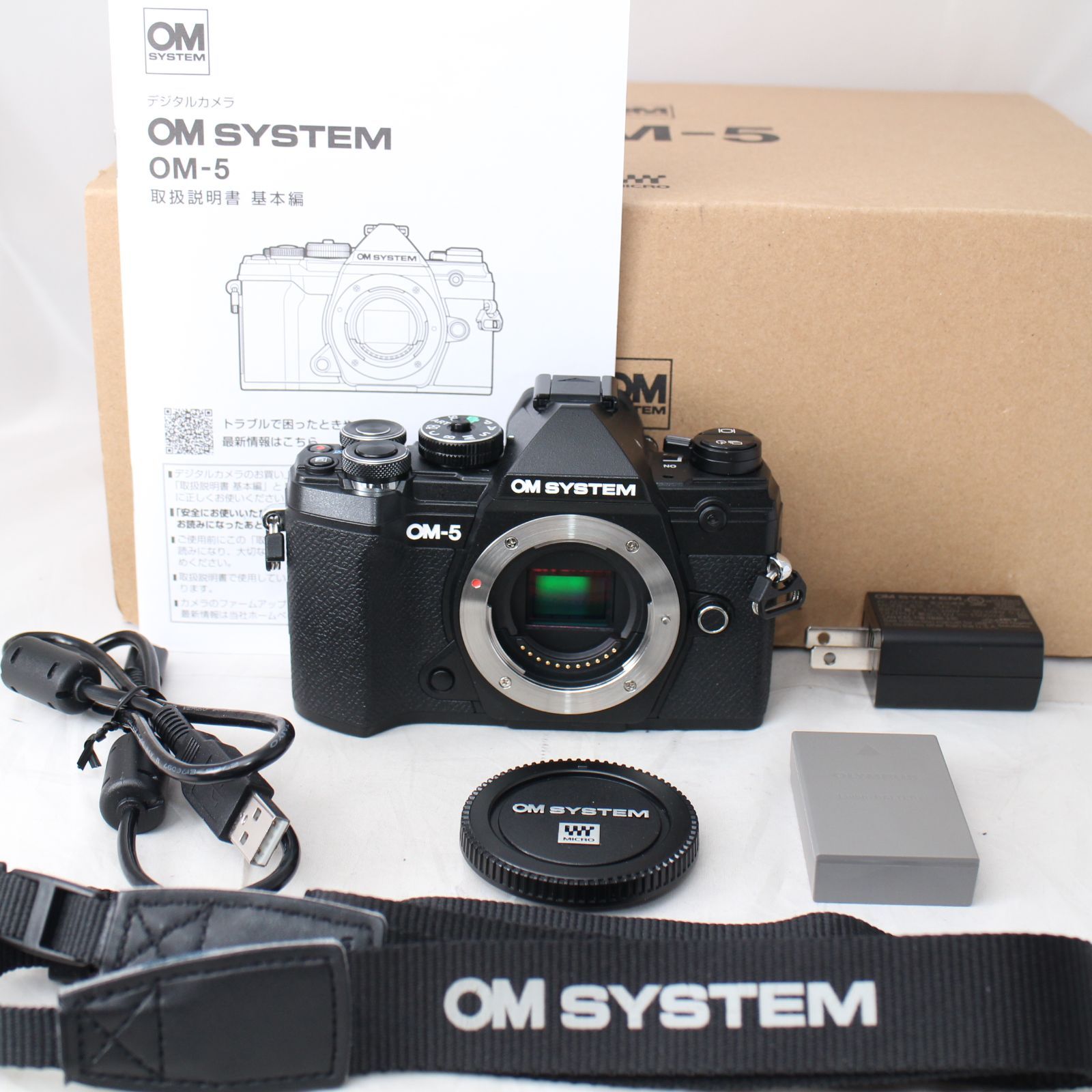 ☆新品級・ショット数5213☆ OM SYSTEM オリンパス OM-5 ボディ ☆新品級・ショット数5213☆ OM SYSTEM オリンパス OM-5 ボディ