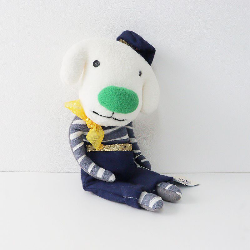 【美品】ボビーダズラー　ぬいぐるみ　犬　レア商品　タグ付 旧タグ ボビーダズラー BOBBY DAZZLER イヌ ぬいぐるみ 一点物