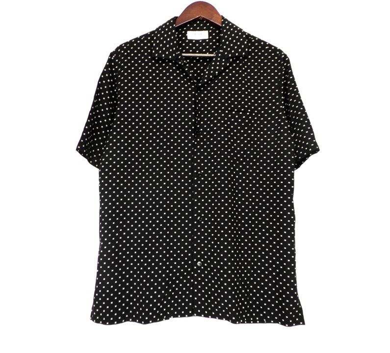 セリーヌ CELINE 2C946313V.38CE マイクロ トリオンフ 総柄 レーヨン 半袖 シャツ n8474