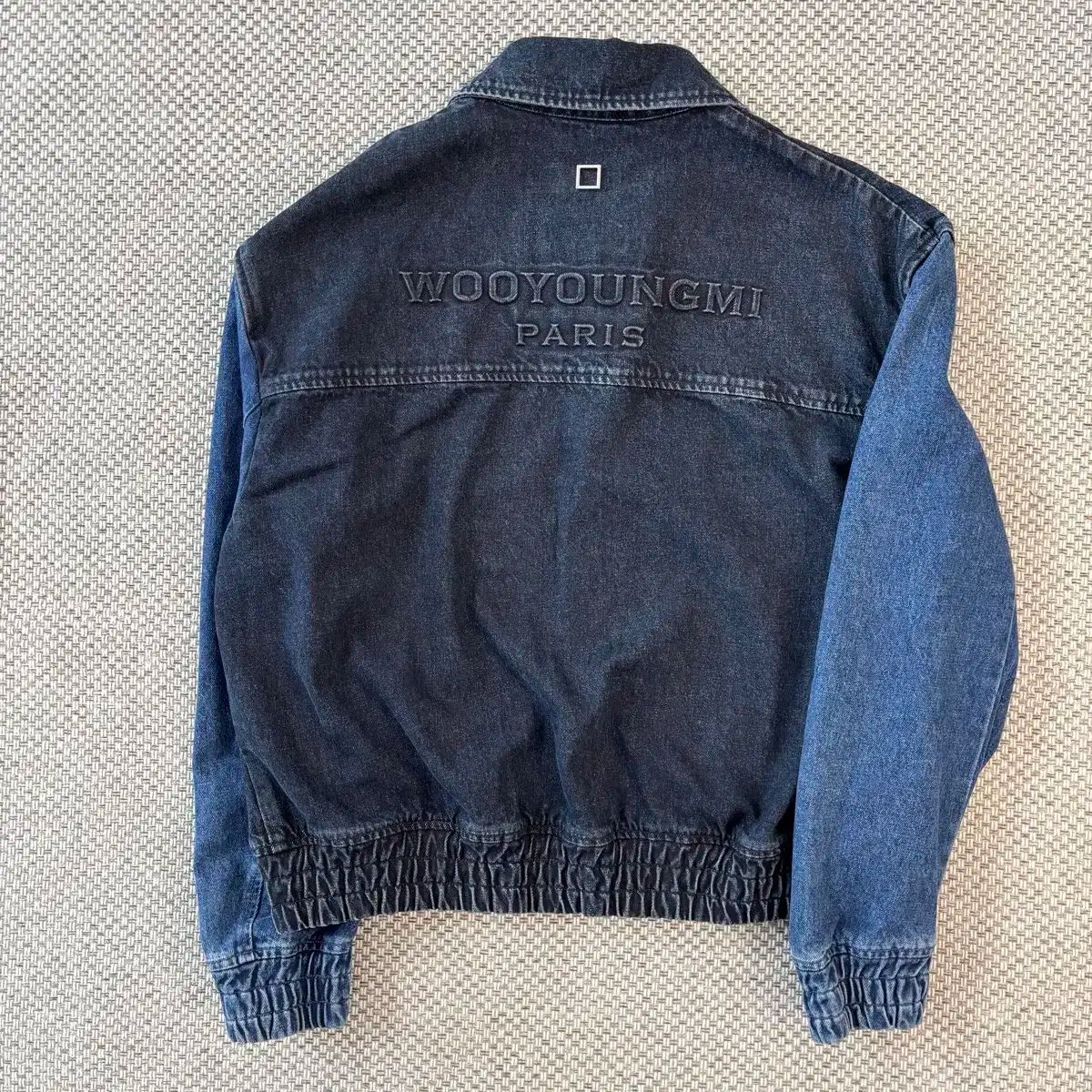 48 WOOYOUNGMI ウーヨンミ バーシティ デニム ジャケット