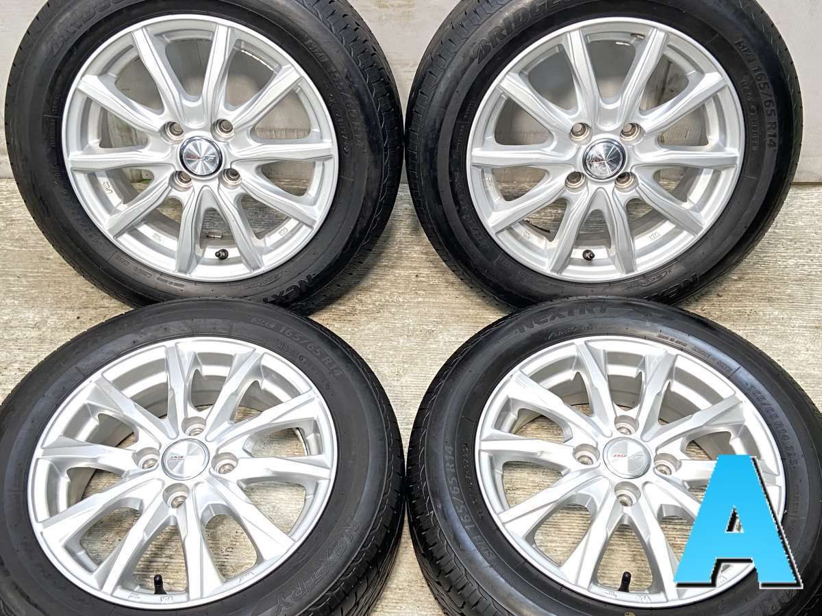 夏タイヤ ホイール 165/65R14 ブリヂストン ネクストリー4本セツト