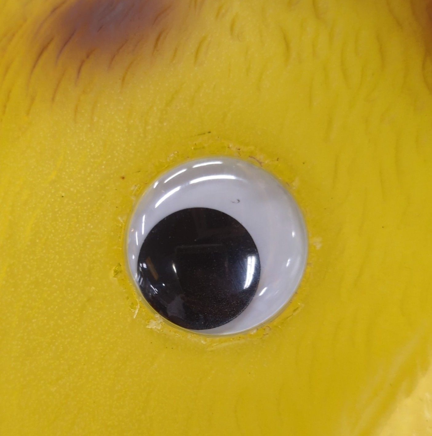 イヌクマ　ジャイアントブースカ　クリアイエロー イヌクマ 快獣ブースカ ジャイアントブースカ(クリアイエロー成型/口