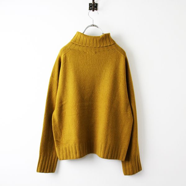 美品 2019SS MARGARET HOWELL マーガレットハウエル WIDE ROLL NECK