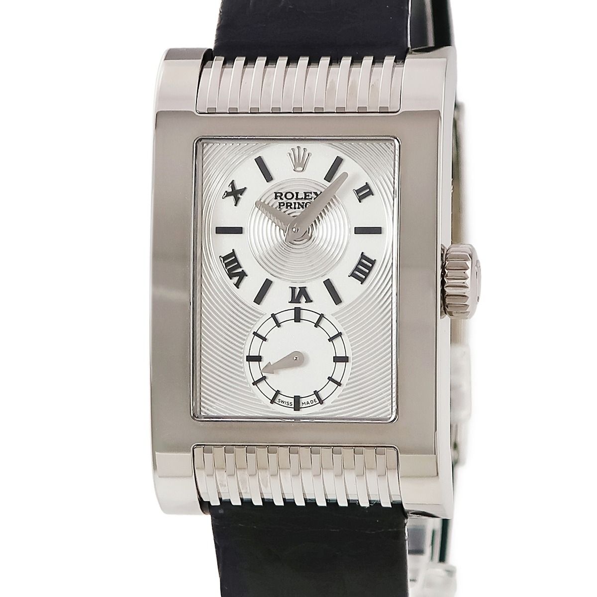 ✨美品✨ リーフタイガー オーロラ クロノグラフ デイト スモセコ