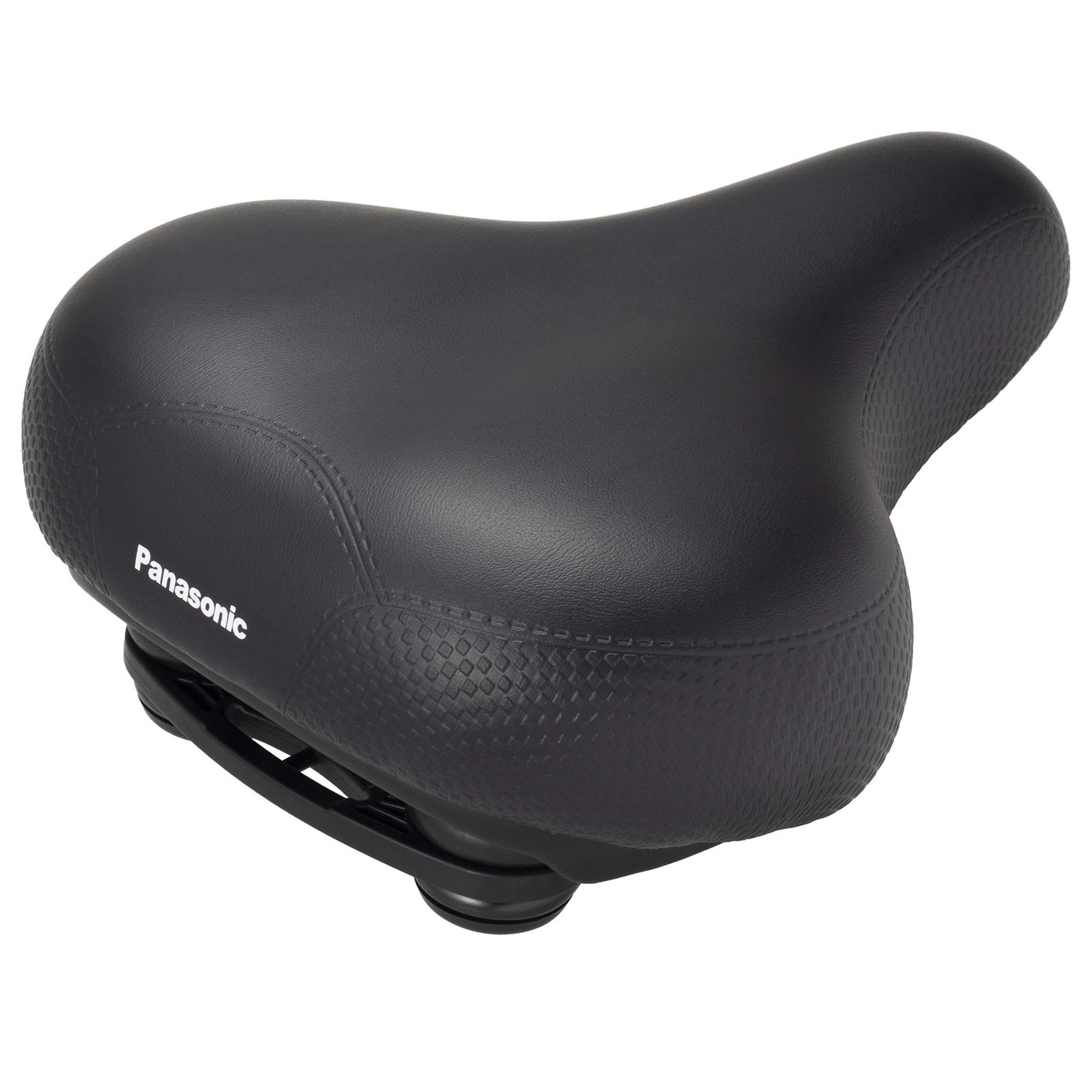 【迅速発送】パナソニック(Panasonic) ソフトクッションサドル 自転車 ブラック NSSS045