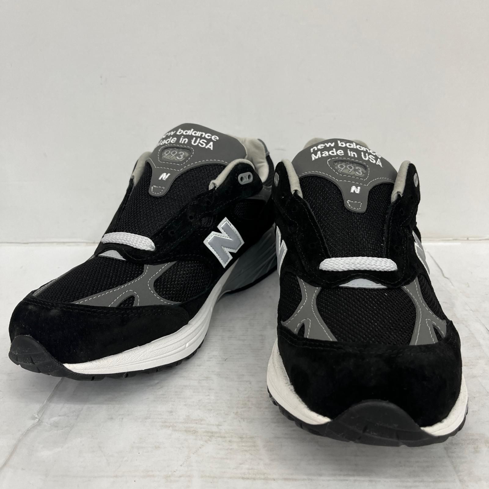 加古川店 NEW BALANCE ニューバランス スニーカー MR993BK ブラック 28.5cm 126