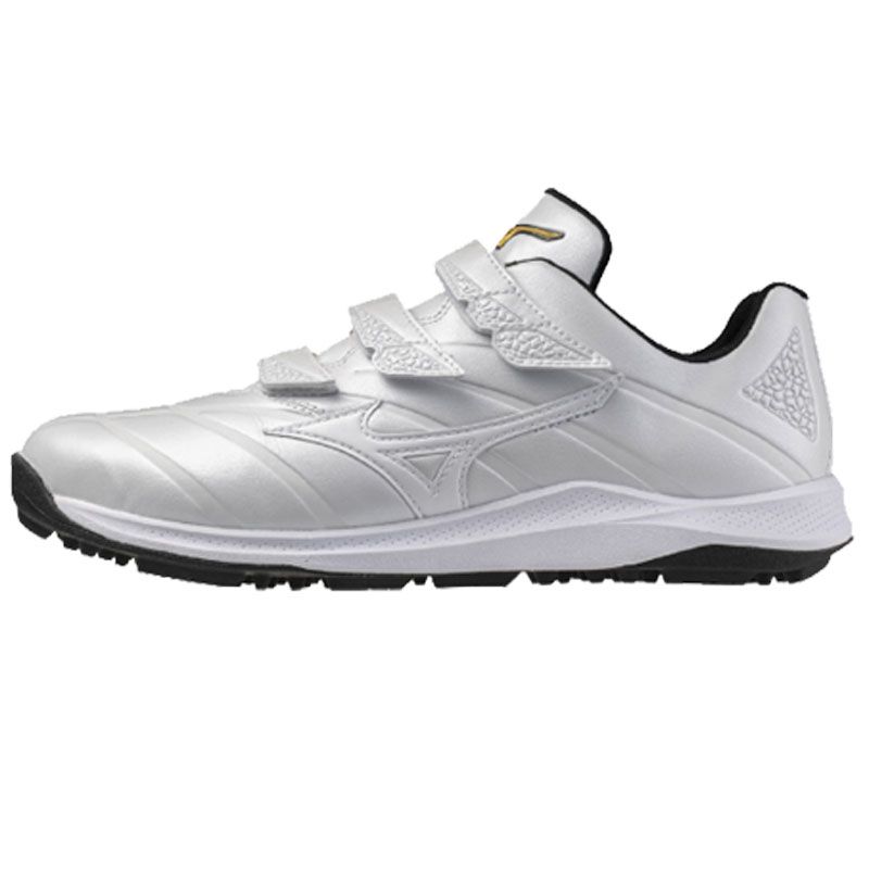 ミズノ MIZUNO ミズノプロ クッションレボプロ トレーナー ユニセックス 野球 ソフトボール トレーニングシューズ ワイド 3 E 25 AW 01 ホワイト