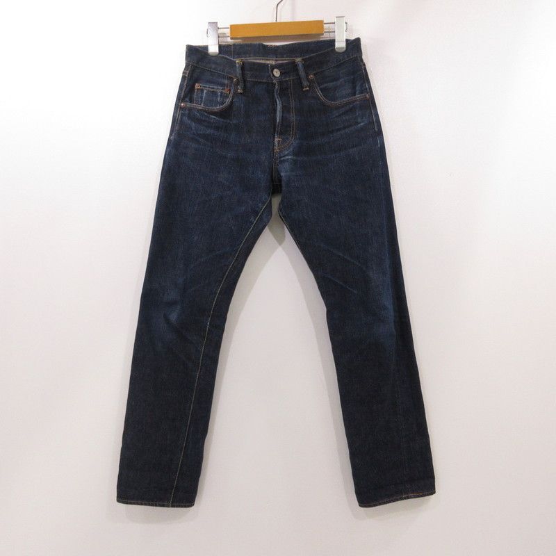 姫路東店 UES | ウエス ウェス デニムパンツ テーパードレッグデニム 400T 赤耳 サイズ W 30 ブルー 107