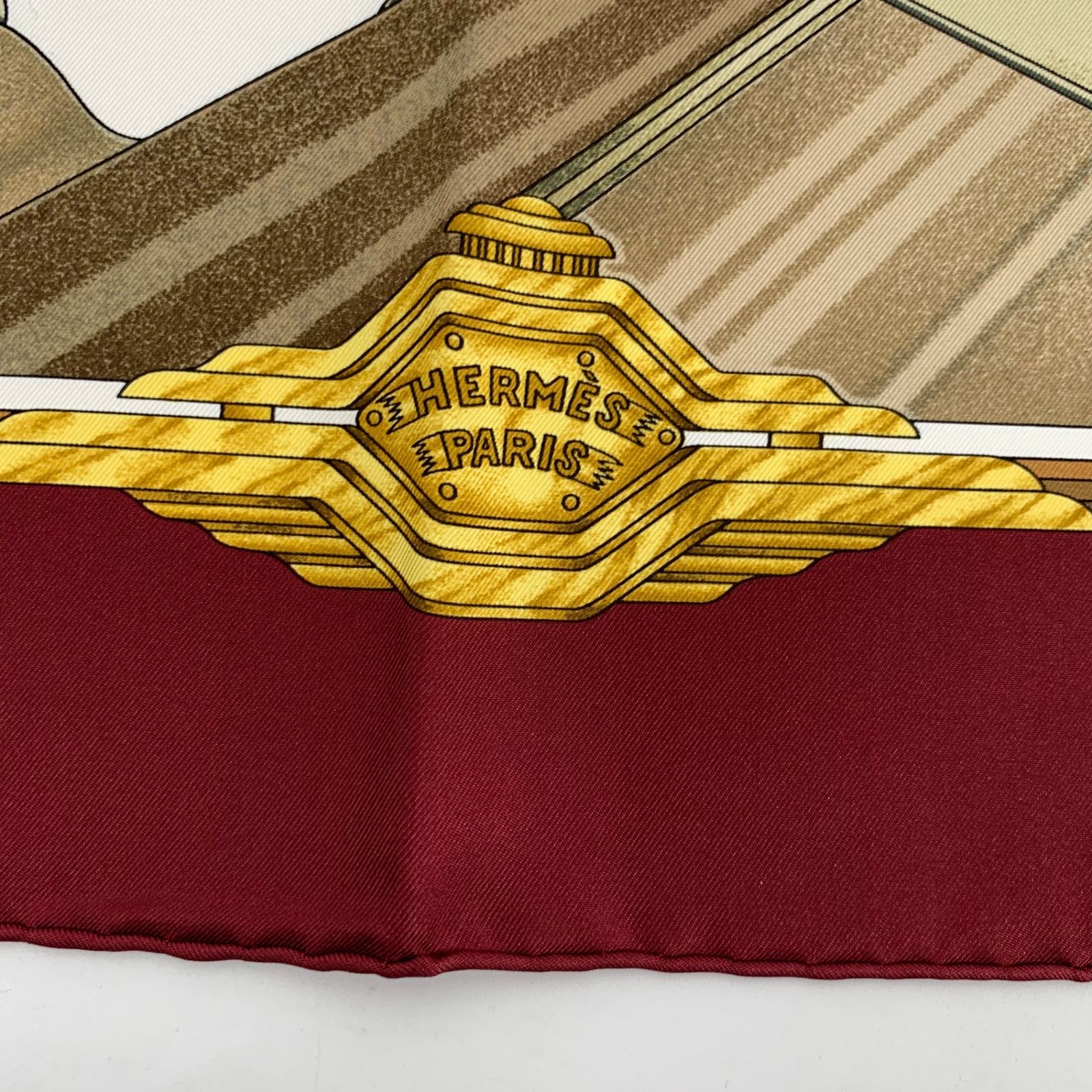 エルメス　HERMES 　スカーフ　カレ90　オートモービル 中古・古着通販】HERMES (エルメス) カレ90「automobile（オート